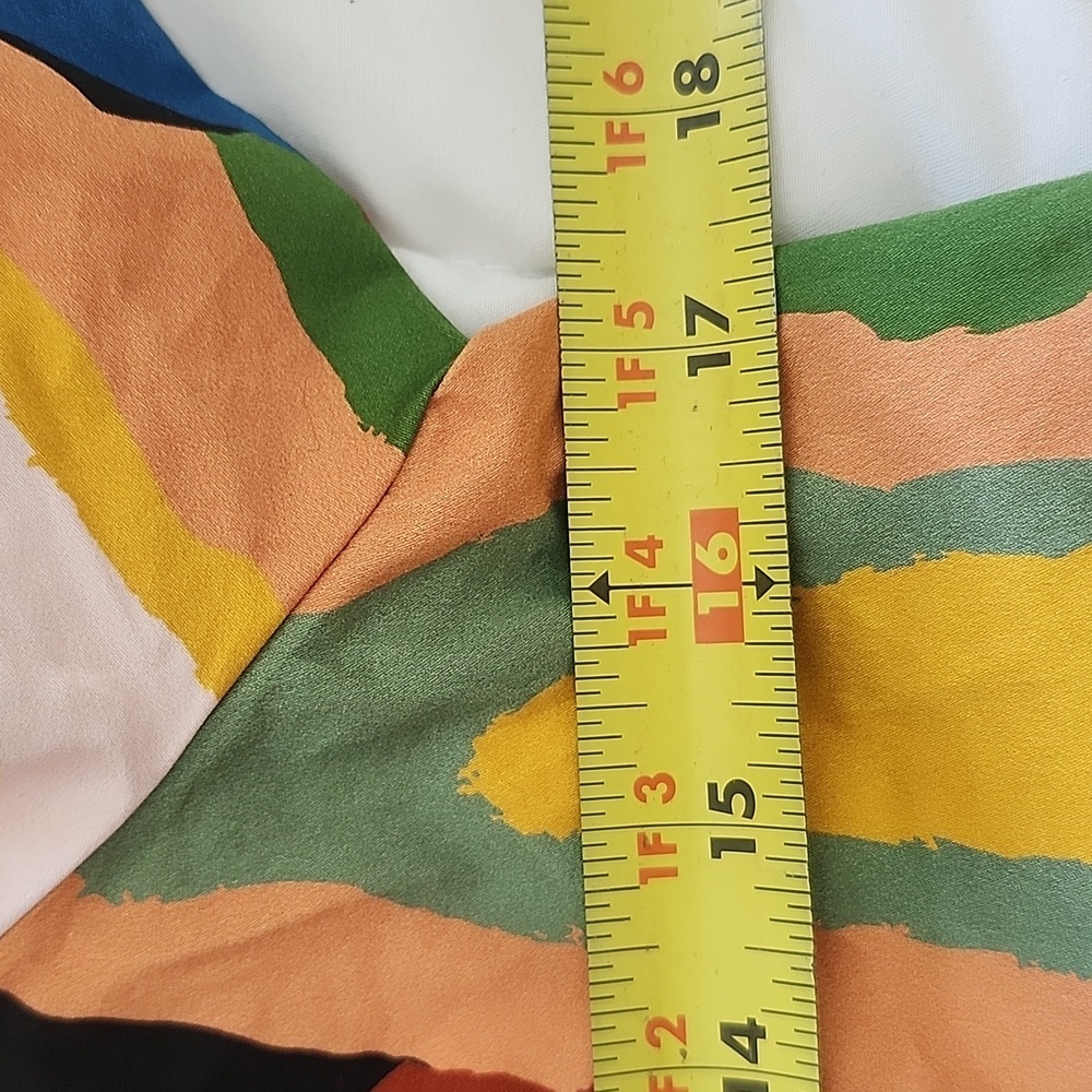 NWOT CROSBY by Mollie Burch Multicolor Patterned Shirt - Picture 14 of 15